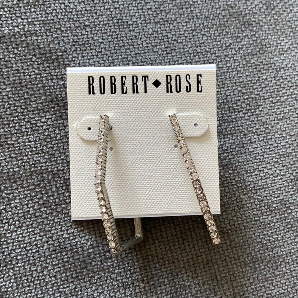 Robert Rose Hoop Earrings